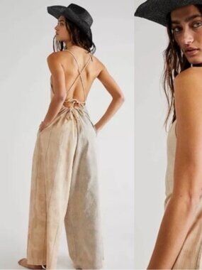 Free People - Prairie Love Song Wide Leg Jumpsuit